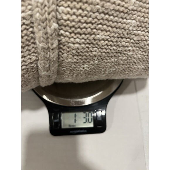 Leif Nelson Mens Knit Hoodie Beige XLarge Preppy City Boho Outdoor - Picture 10 of 12